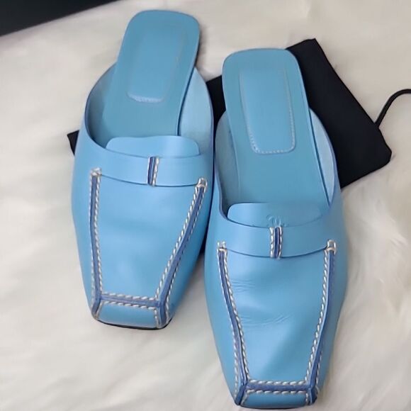 💯 Authentic Chanel Mule Size 37 🍀 - Picture 7 of 16